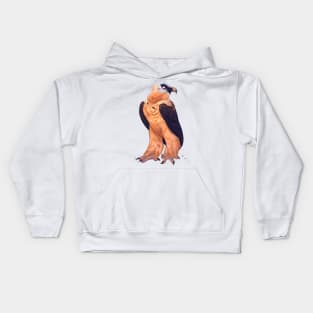 Bearded vulture Kids Hoodie